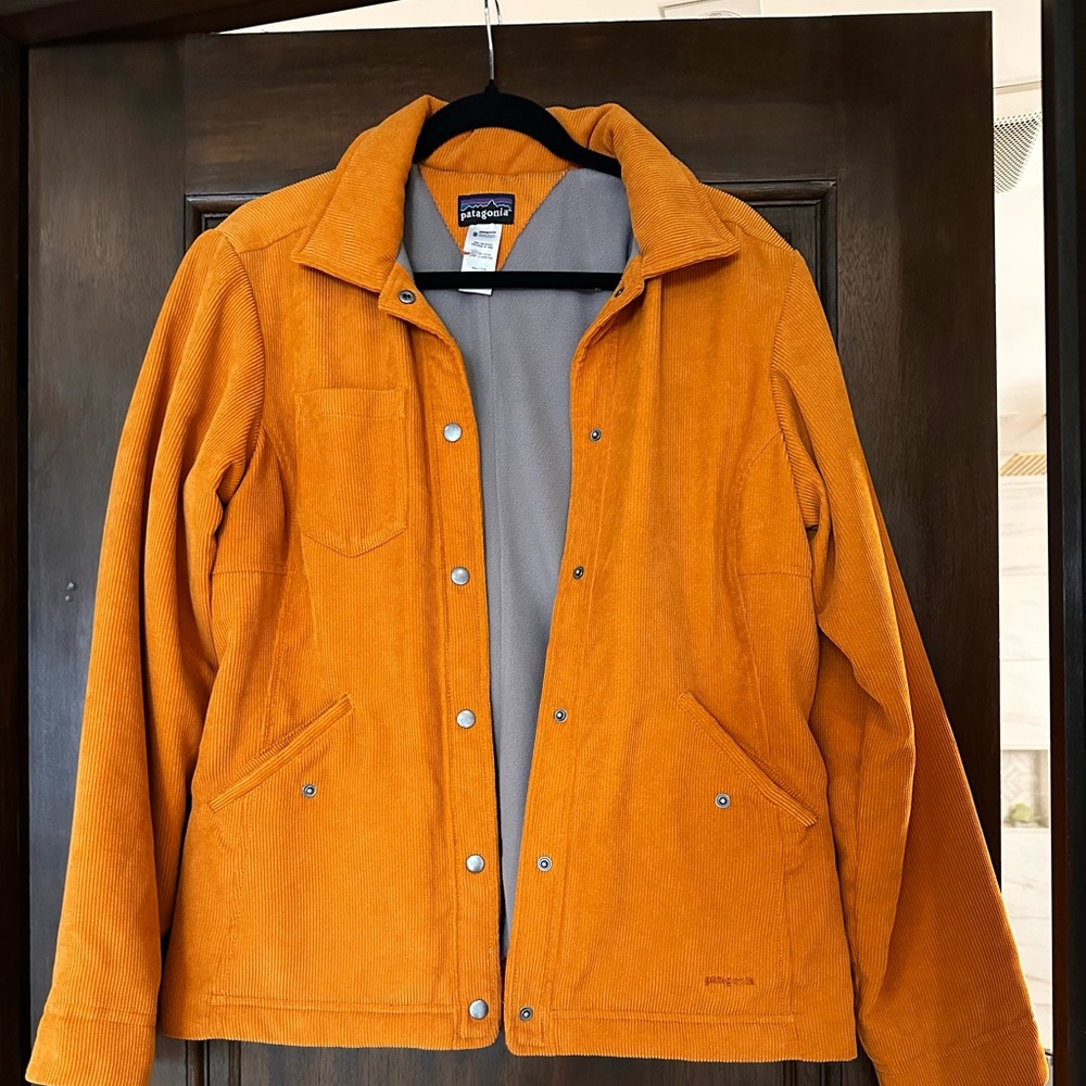Patagonia Women's Vibrant Orange Corduroy Jacket